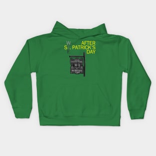 After St. Patrick's Day Kids Hoodie